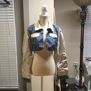 Rocawear Cropped Leather Bolero Jacket